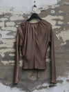 Mutedance 25 Autumn/Winter Button-Down Drawstring Shirt Top Collection Handmade Classic MD-MD25FW82-sand (MD25FW35)